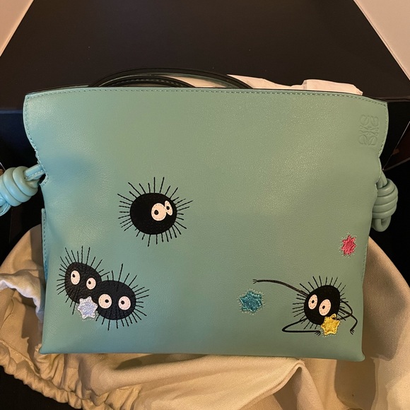 Loewe Spirited Away Flamenco Clutch Susuwatari - Picture 1 of 6